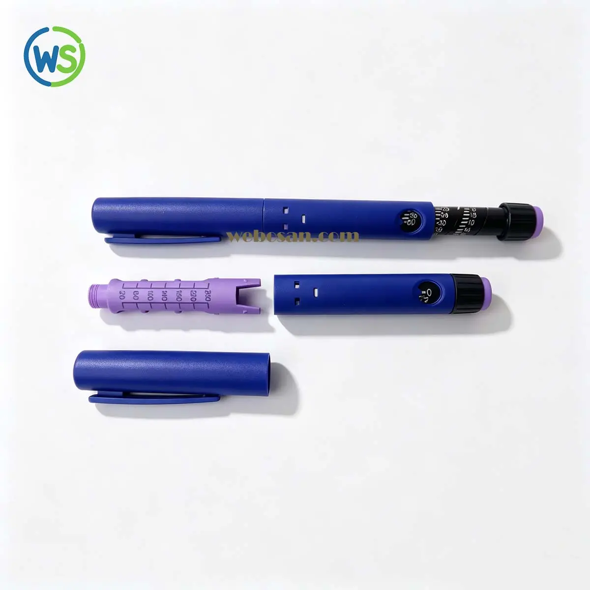 WS-DS01 blue finish high-resolution detail view 5
