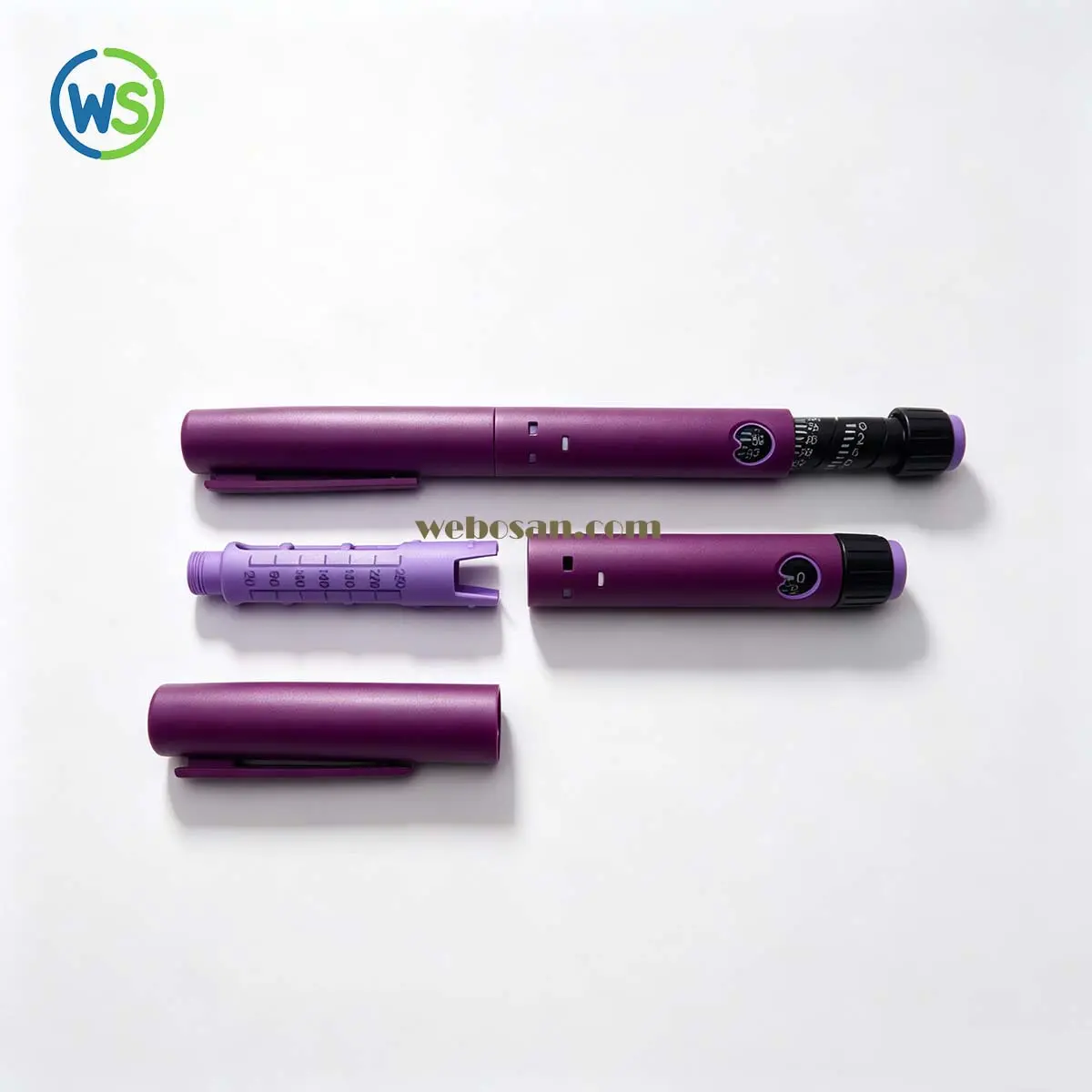 WS-DS01 purplish pink finish high-resolution detail view 3