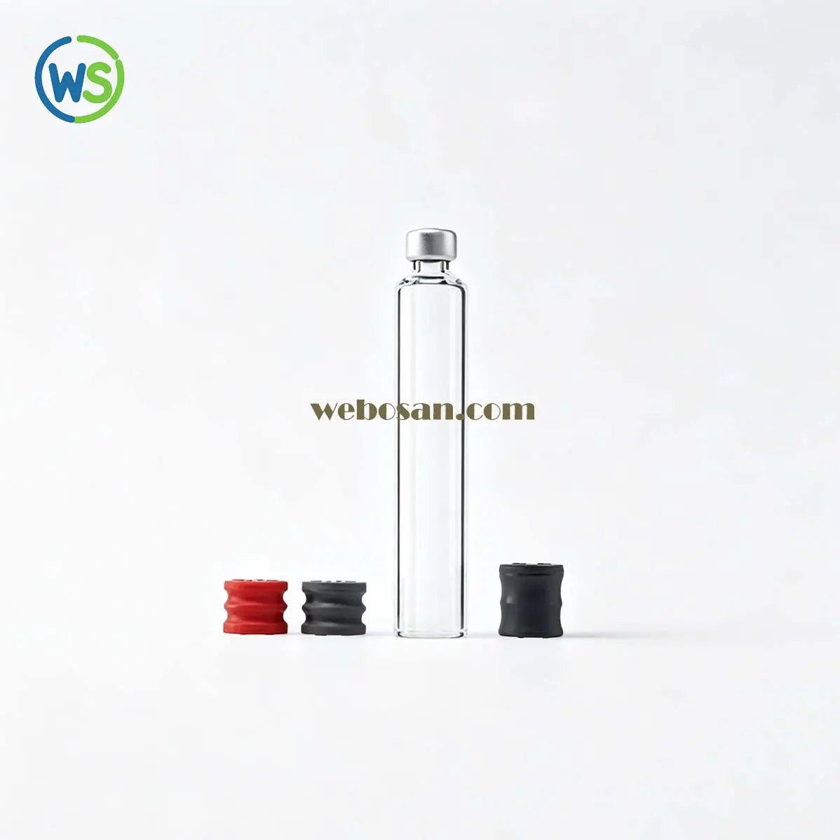 WS-CT01 3 mL borosilicate glass cartridge main product view