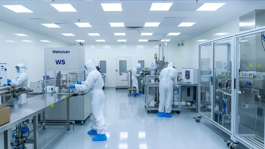 Webosan cleanroom assembly workshop for injection pen projects 2