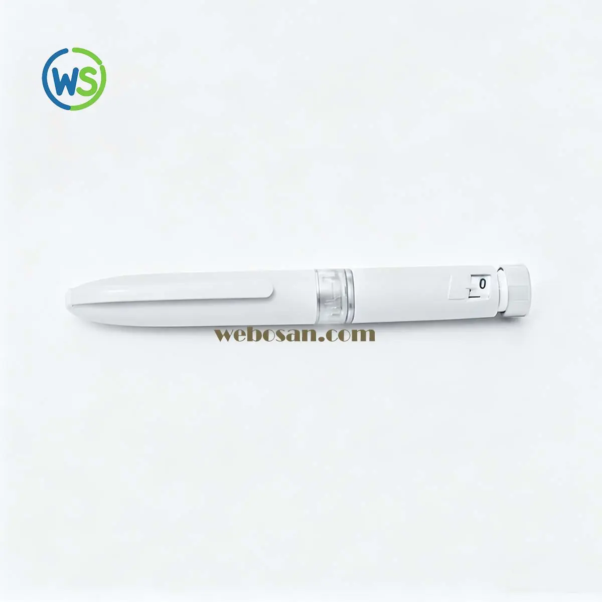 WS-RF13 pluma reutilizable de insulina y peptidos vista lateral