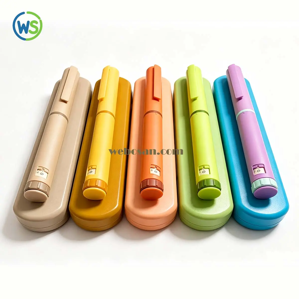 WS-RF12 reusable weight loss peptide injection pen side view