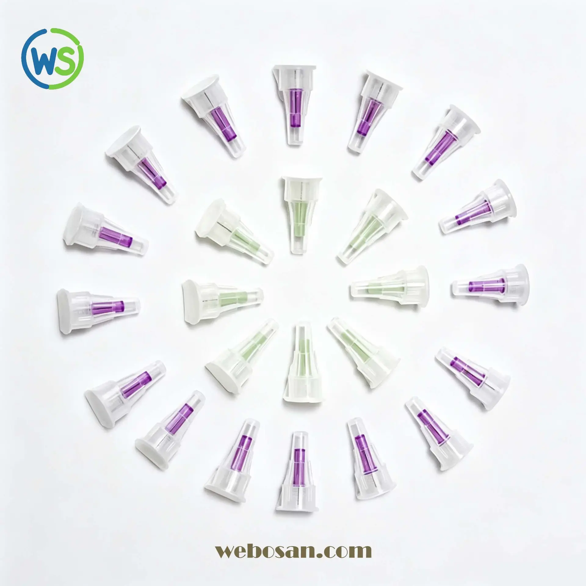 WS-PN03 sterile pen needle packaging view