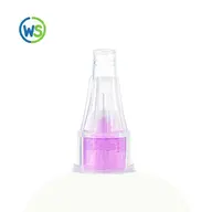 WS-PN01 transparent pen needle hub close-up