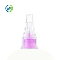 Primer plano del conector transparente WS-PN01
